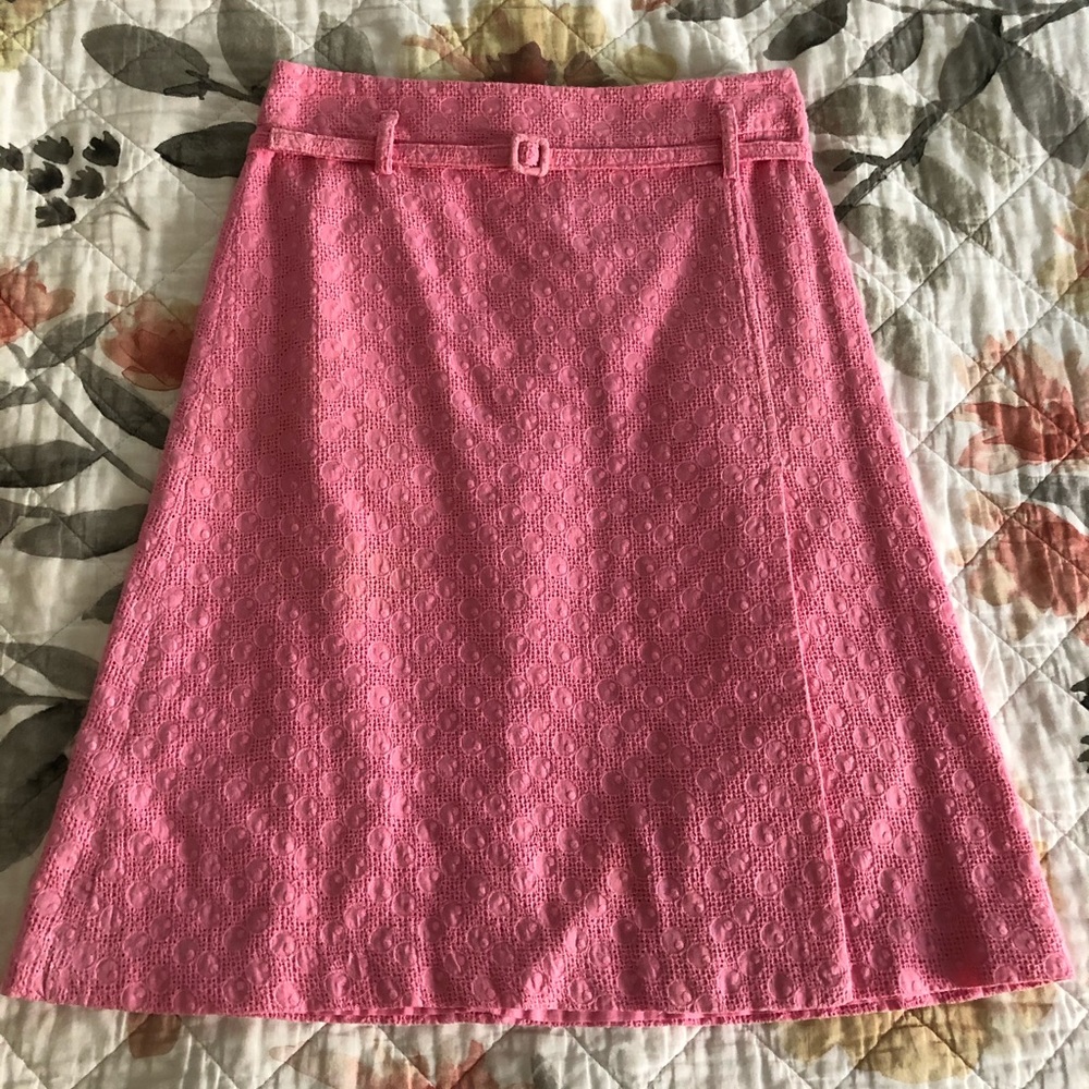 Express Pink High Waisted Skirt -Size 0